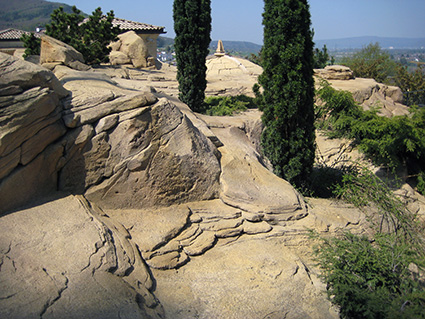 ATELIER STREUBLAU | Referenzen - Felsenlandschaft, Schweiz - privates